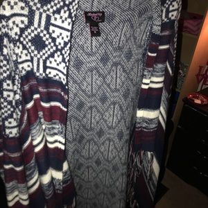 Patterned cardigan